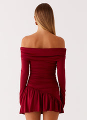 Grazia Mini Dress - Red