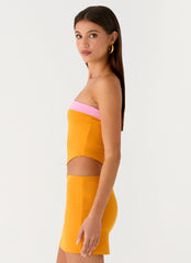 Ica Mini Dress - Orange