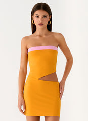 Ica Mini Dress - Orange
