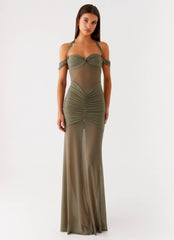 Ivy Lane Maxi Dress - Olive