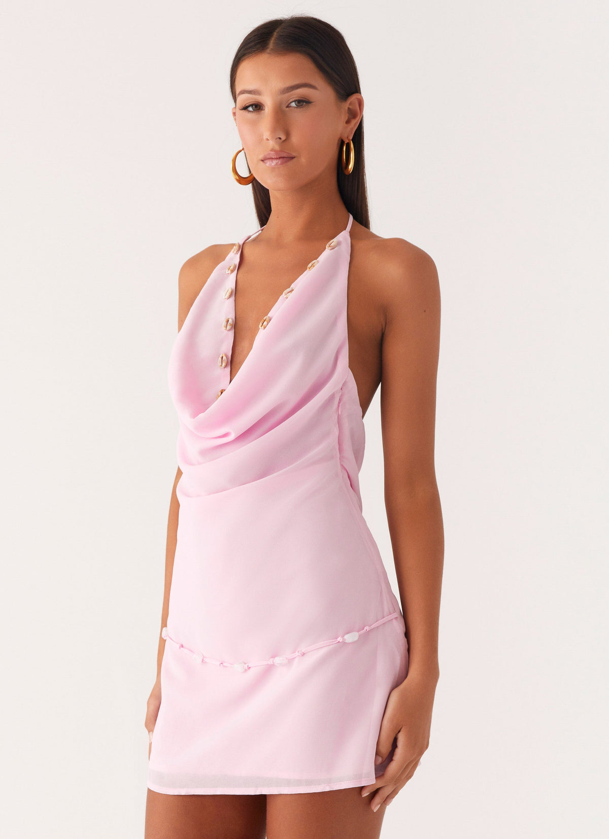 Just for Love Mini Dress - Baby Pink