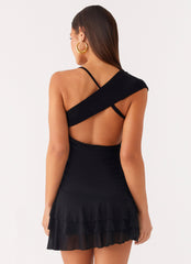Moonrise Mini Dress - Black