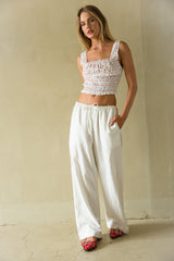 Posie Picnic Smocked Top