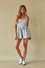 Trisha Halter Ruffle Romper