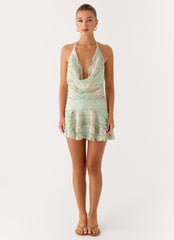 When I Move Mini Dress - Mystic Paisley