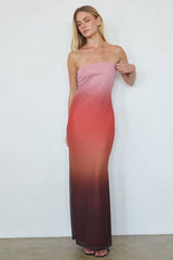 Treasure Ombre Mesh Maxi Dress